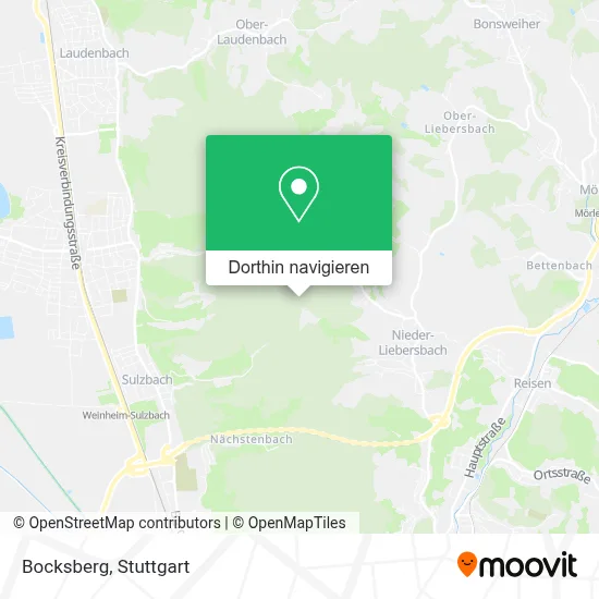 Bocksberg Karte
