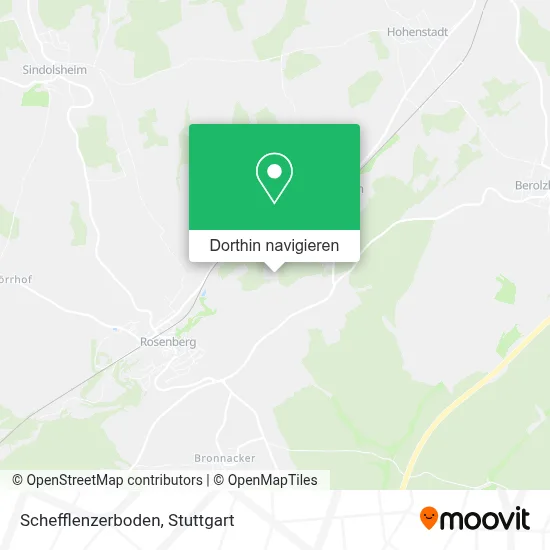Schefflenzerboden Karte