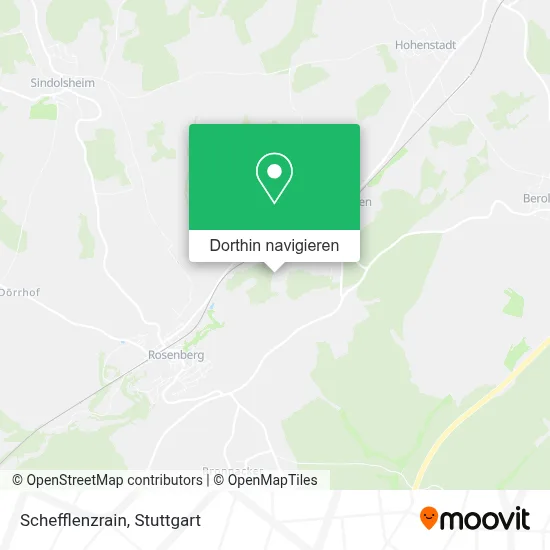 Schefflenzrain Karte
