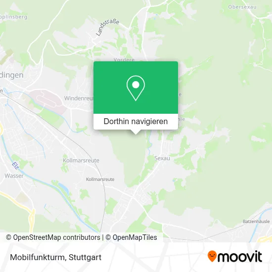 Mobilfunkturm Karte