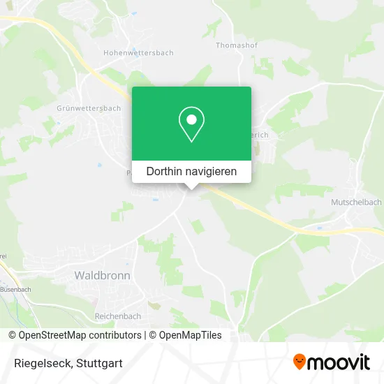 Riegelseck Karte