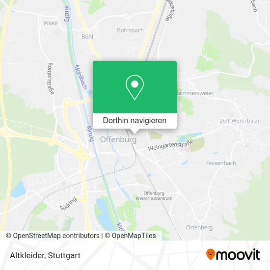 Altkleider Karte