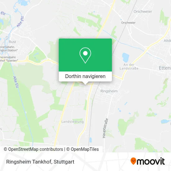 Ringsheim Tankhof Karte