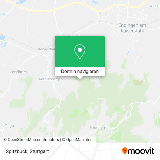 Spitzbuck Karte