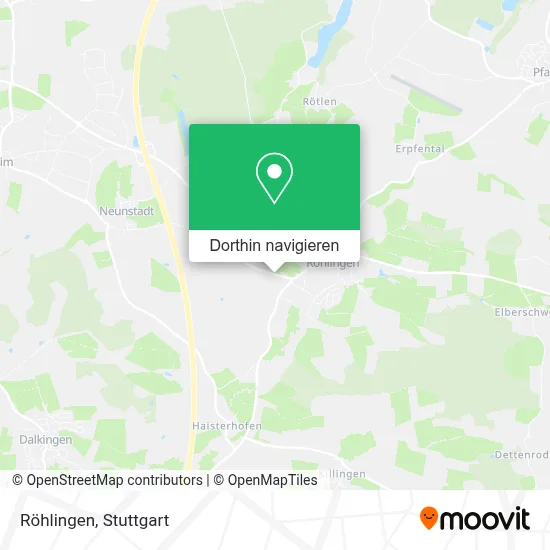 Röhlingen Karte