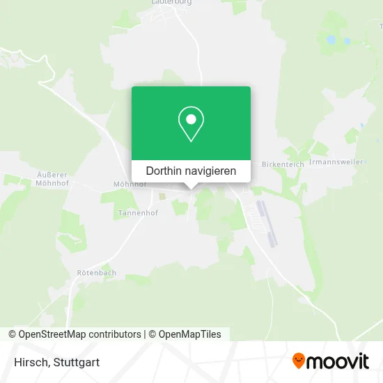 Hirsch Karte