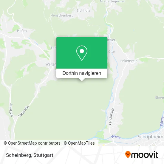 Scheinberg Karte