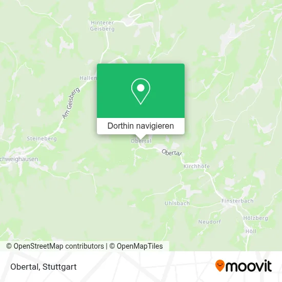 Obertal Karte