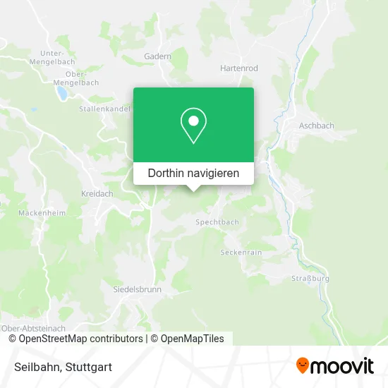 Seilbahn Karte