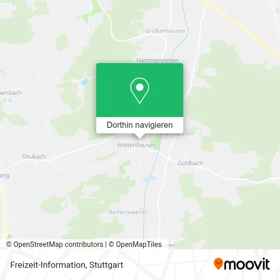 Freizeit-Information Karte
