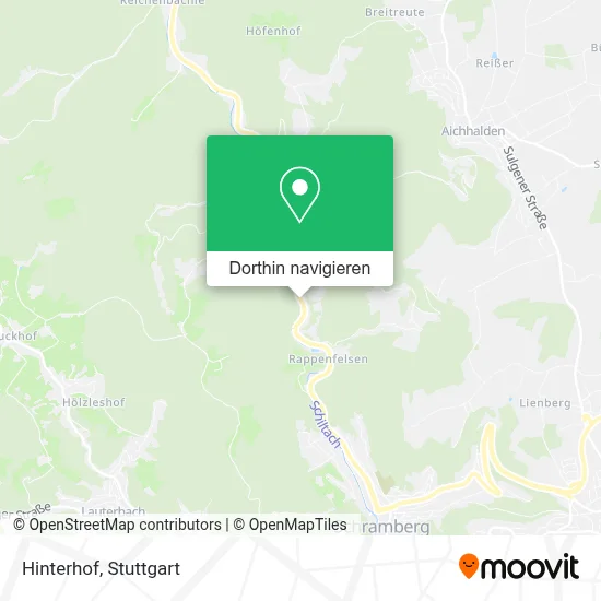Hinterhof Karte