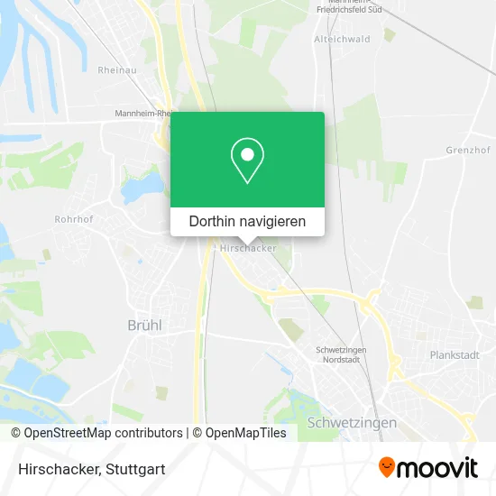 Hirschacker Karte