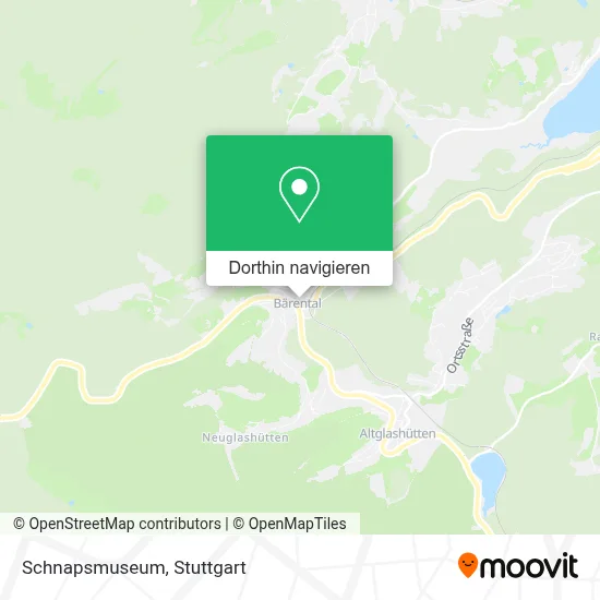 Schnapsmuseum Karte
