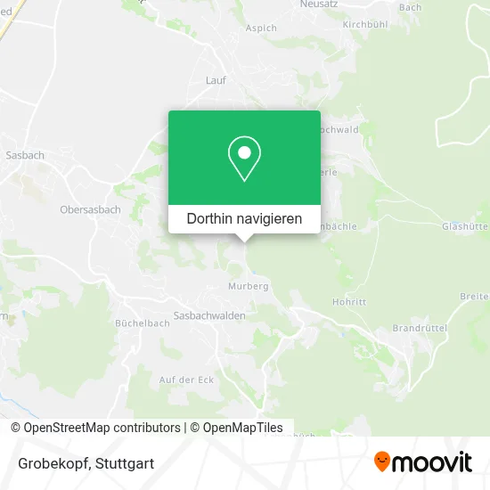 Grobekopf Karte