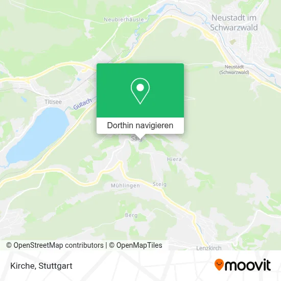 Kirche Karte