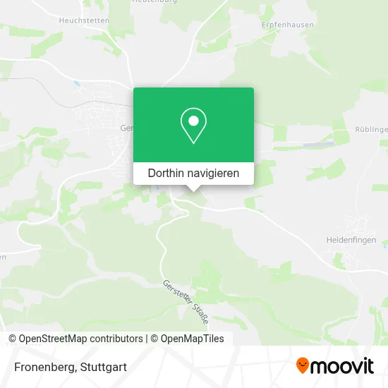 Fronenberg Karte