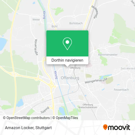 Amazon Locker Karte