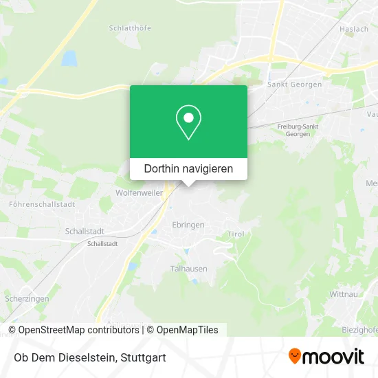 Ob Dem Dieselstein Karte