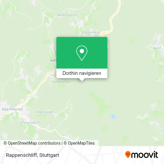 Rappenschliff Karte
