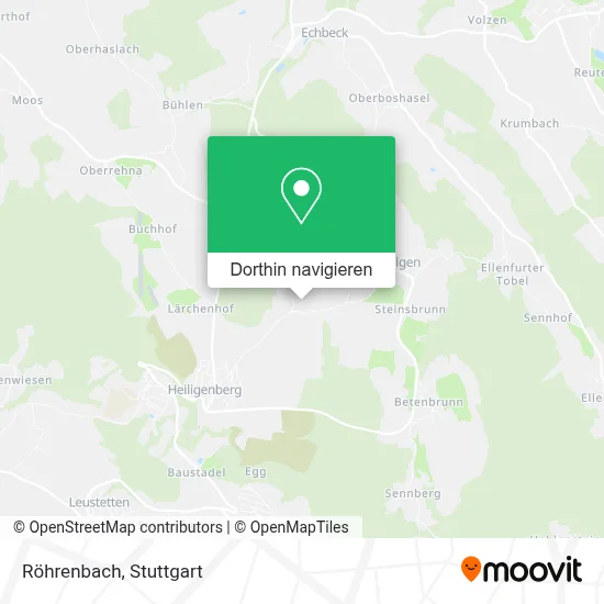 Röhrenbach Karte