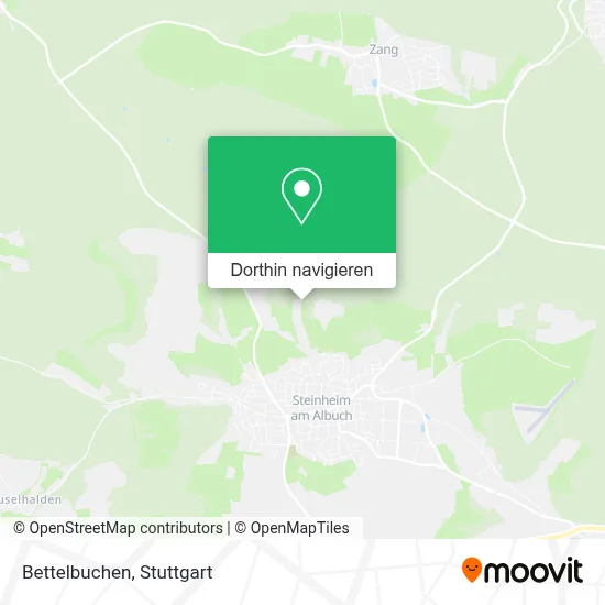 Bettelbuchen Karte