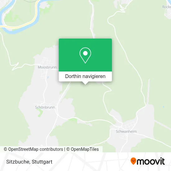 Sitzbuche Karte