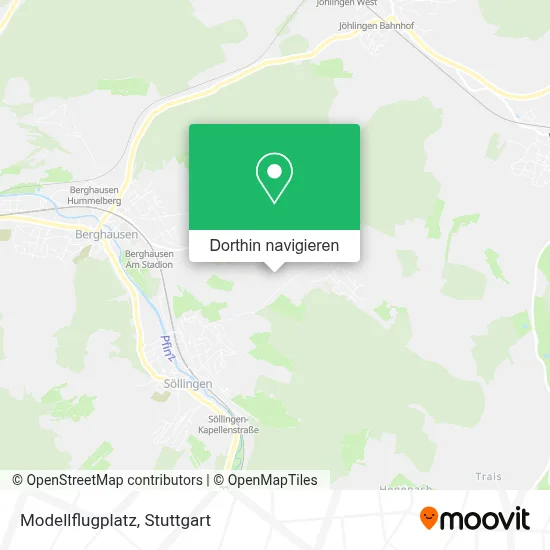 Modellflugplatz Karte