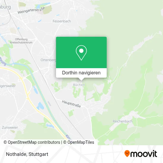 Nothalde Karte