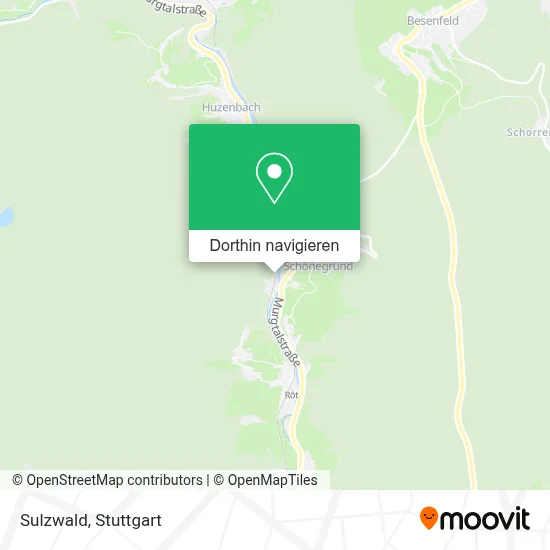 Sulzwald Karte