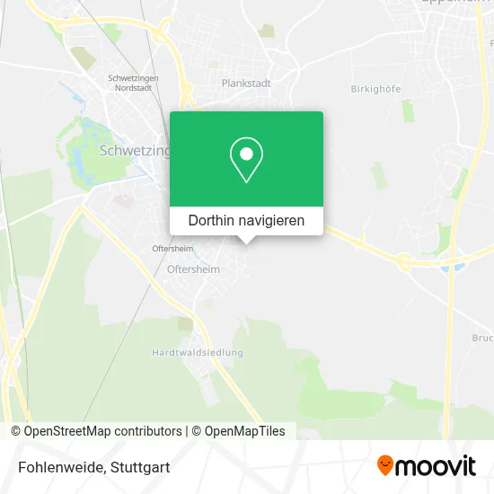 Fohlenweide Karte