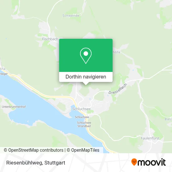 Riesenbühlweg Karte