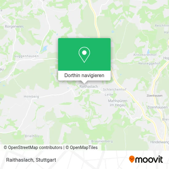 Raithaslach Karte