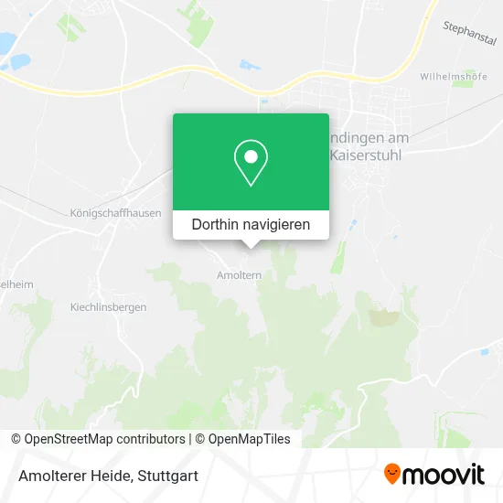 Amolterer Heide Karte
