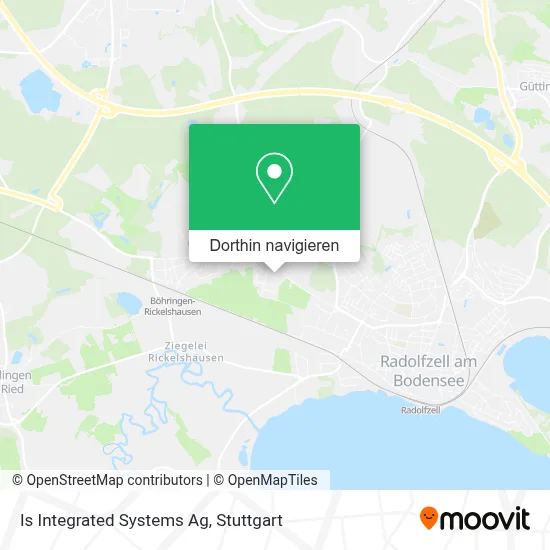 Is Integrated Systems Ag Karte