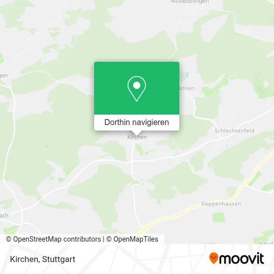 Kirchen Karte