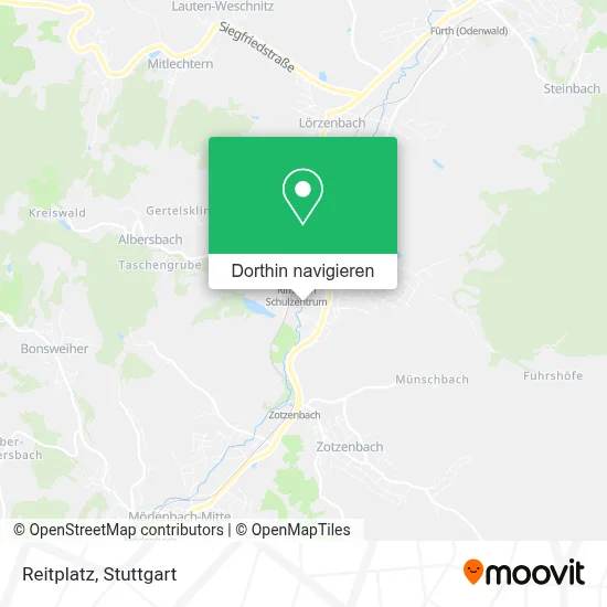 Reitplatz Karte
