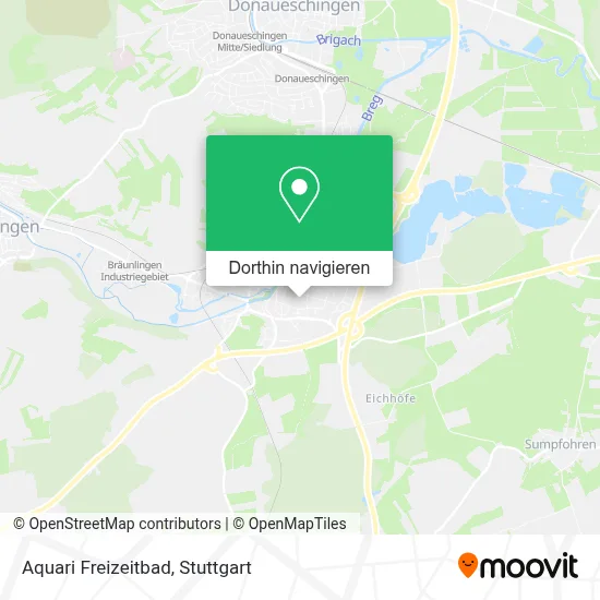 Aquari Freizeitbad Karte