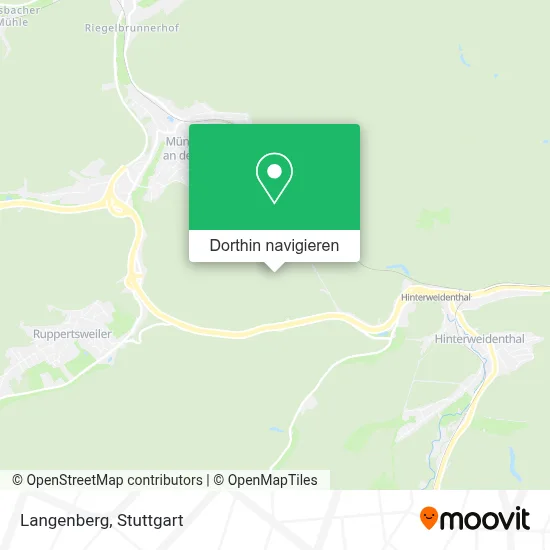 Langenberg Karte