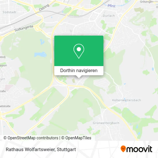 Rathaus Wolfartsweier Karte