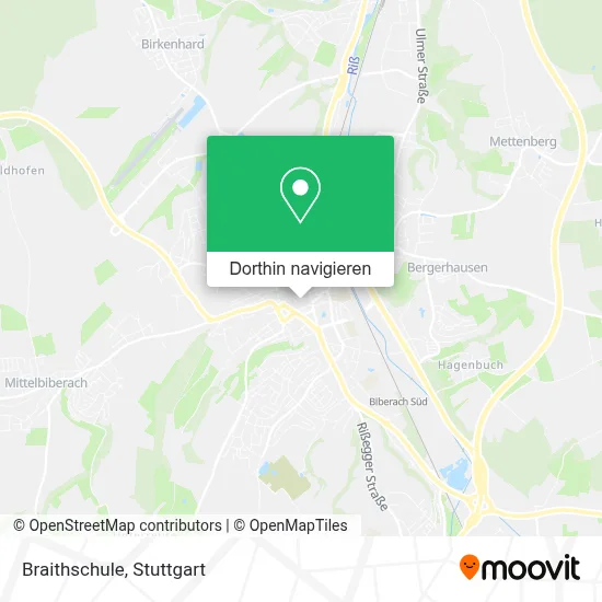 Braithschule Karte