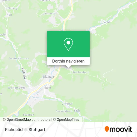 Richebächli Karte