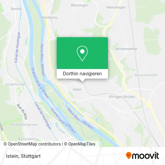 Istein Karte