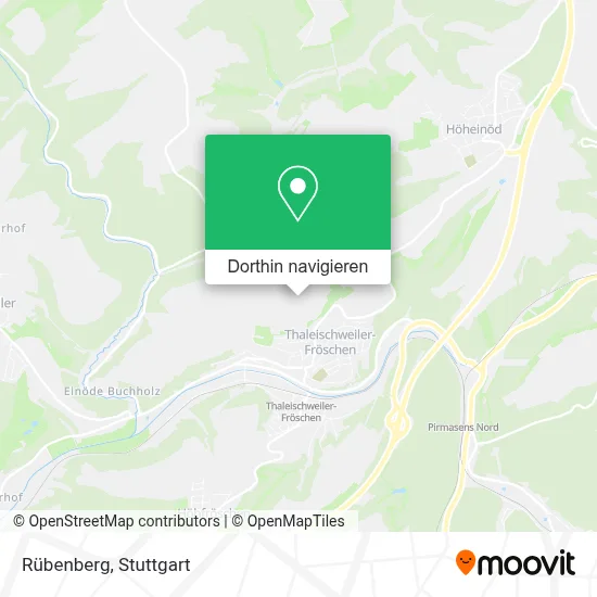 Rübenberg Karte