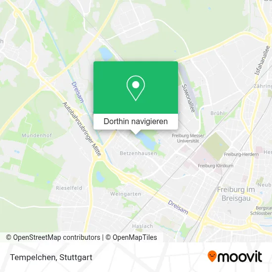 Tempelchen Karte