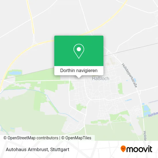 Autohaus Armbrust Karte