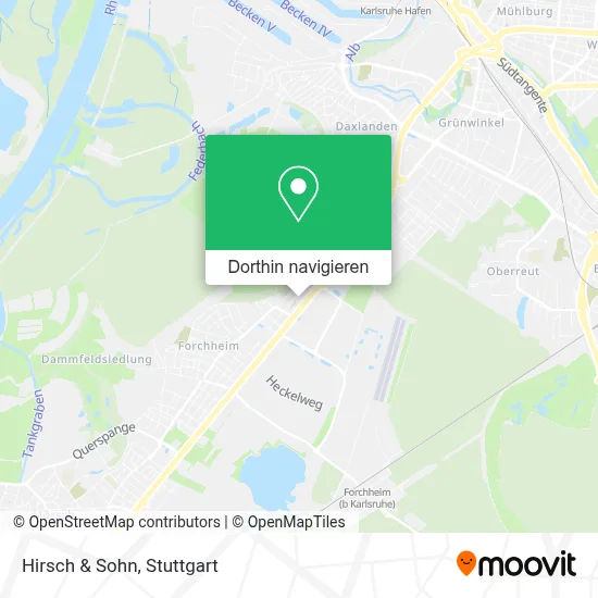 Hirsch & Sohn Karte