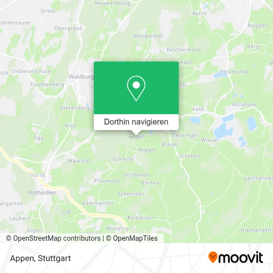Appen Karte