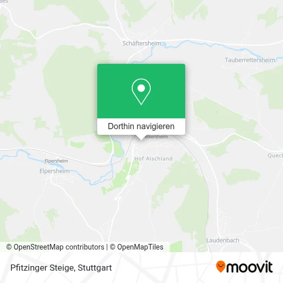 Pfitzinger Steige Karte