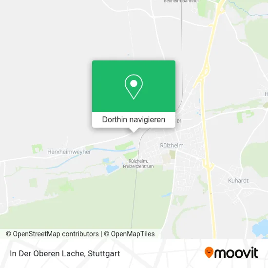 In Der Oberen Lache Karte