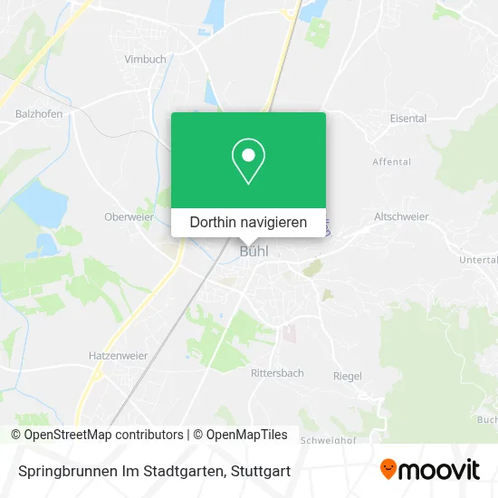 Springbrunnen Im Stadtgarten Karte